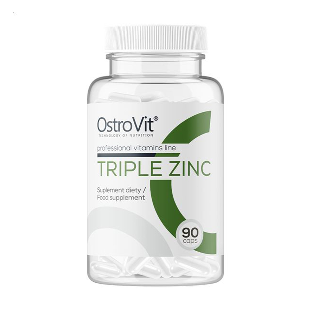 Цинк OstroVit Triple Zinc, 90 капсул
