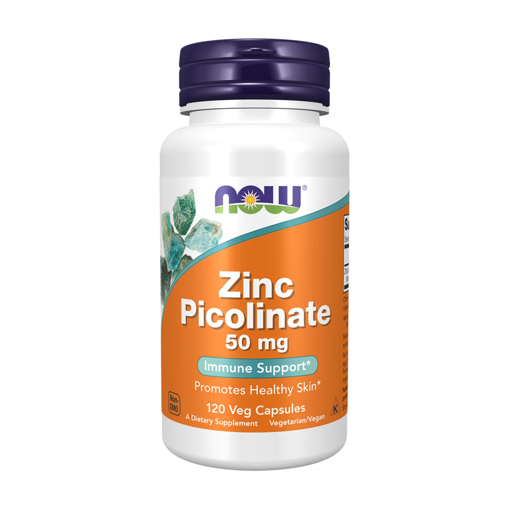 Цинк піколінат NOW foods Zinc Picolinate 50 мг, 120 капсул